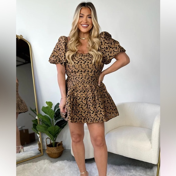 NWT Buddy Love Two-Piece Cutie Set Rum Raisen size small - Picture 3 of 7